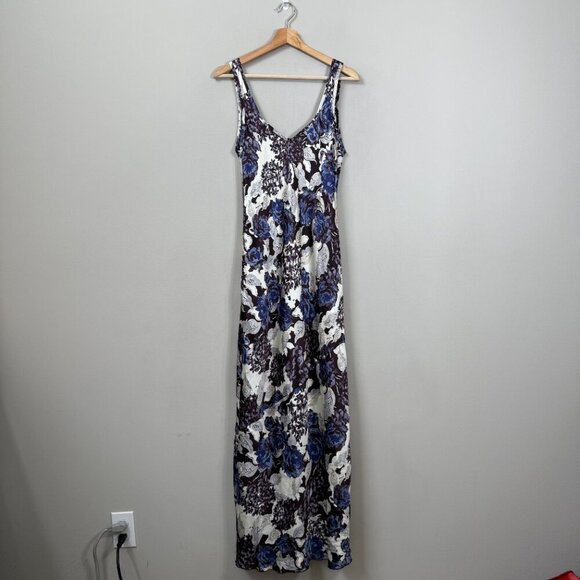 Free People Intimately FP Worth The Wait Floral Maxi Slip Dress Women Small NWOT - Picture 4 of 15